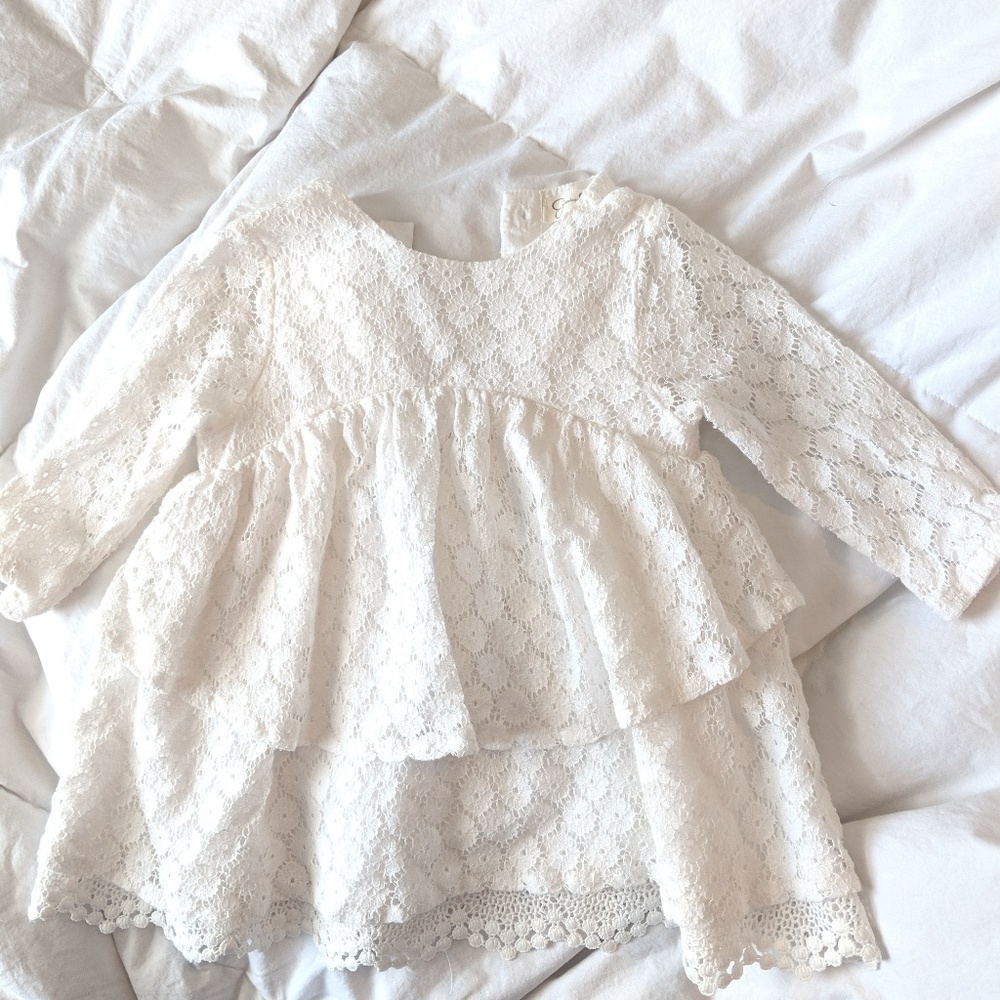 12 months long sleeve dress